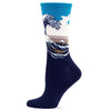Hot Sox Womens Collection Great Wave Trouser Sock
