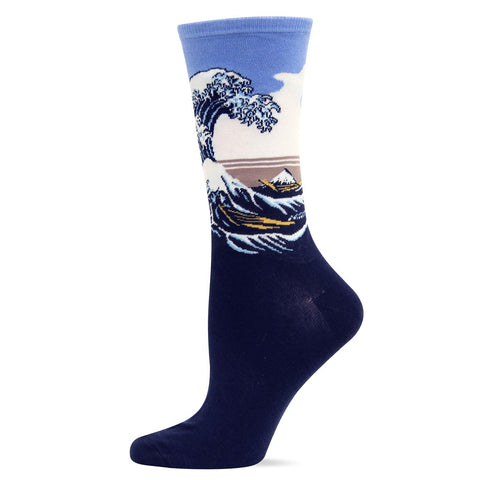 Hot Sox Womens Collection Great Wave Trouser Sock