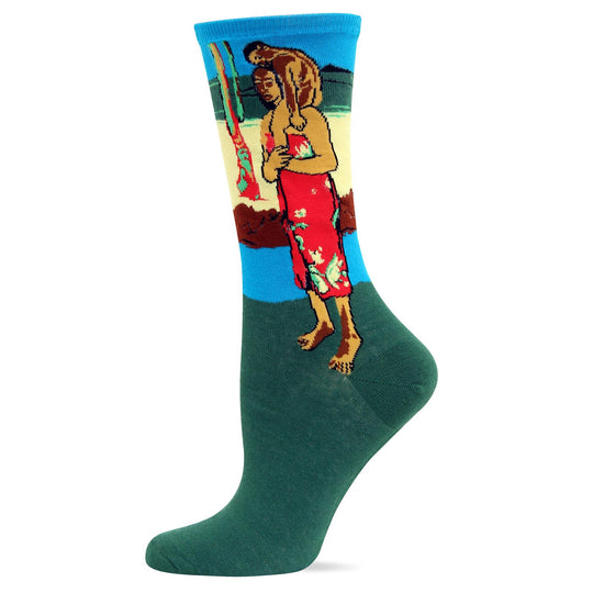 Hot Sox Womens Collection Gauguin Trouser Sock