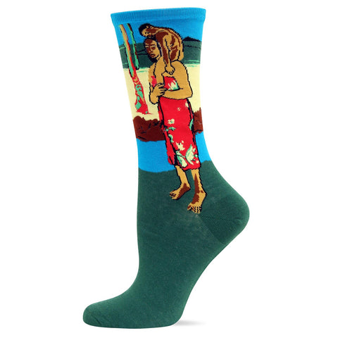 Hot Sox Womens Collection Gauguin Trouser Sock