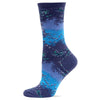 Hot Sox Womens Collection Monet Waterlilies Trouser Sock