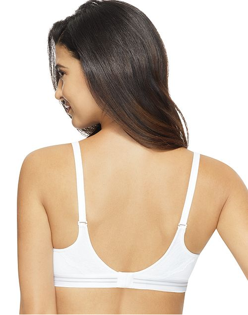 Hanes Womens T-Shirt Soft Foam Back Close Bra
