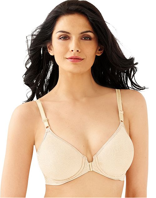 Bali Women's Comfort Revolution Front-Close Shaping Underwire Bra, Nude,42B  : : Clothing, Shoes & Accessories