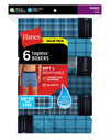 Hanes Men's Cool Comfort® Woven Boxers 6-Pack