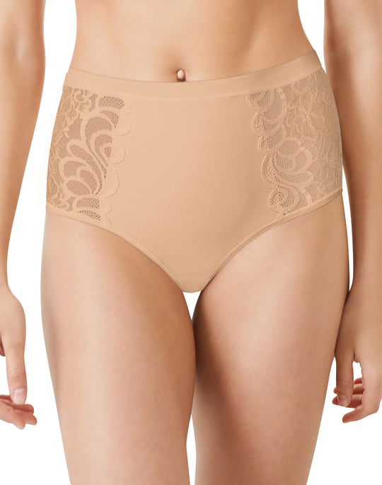 Bali Womens One Smooth Tummy Smoothing Brief Panty