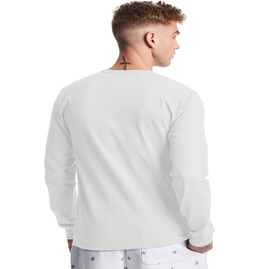 Champion Life Mens Heritage Long-Sleeve Tee, XS, Black