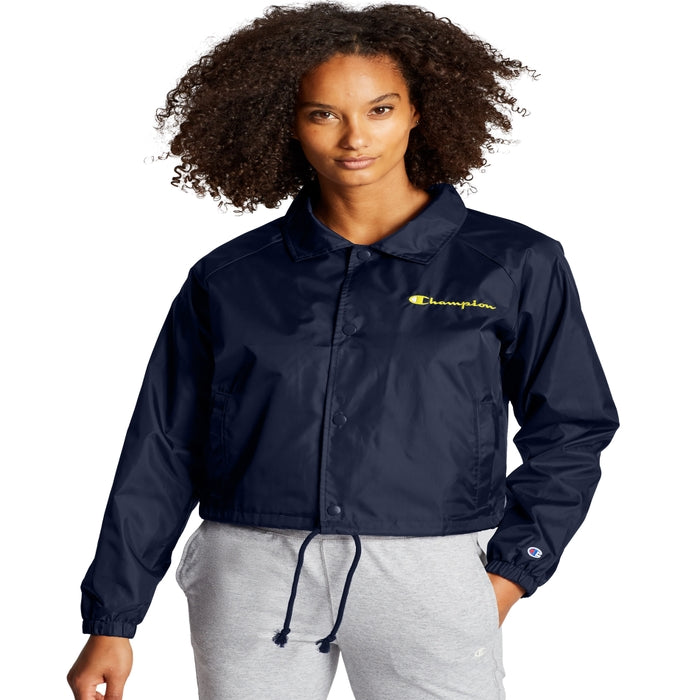 Champion lined coaches jacket store