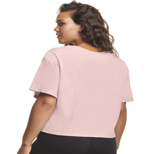 Champion Womens Plus Cropped Tee