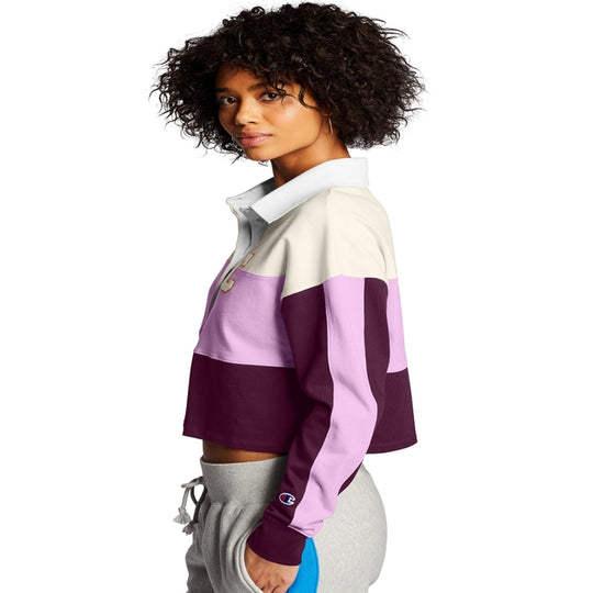 Champion Life Womens Rugby Cropped Tee