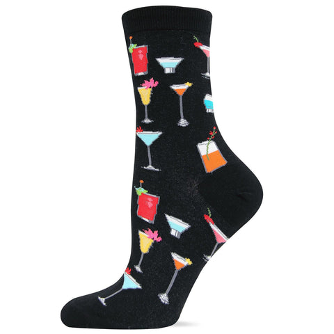 Hot Sox Womens Originals Tropical Drinks Trouser Sock