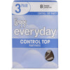 L'eggs Everyday Control Top Sandal Toe Pantyhose 3 Pair