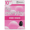 L'eggs Everyday Knee Highs Reinforced Toe 10 Pair
