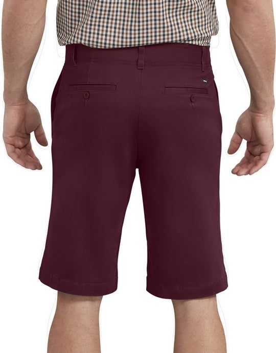 Dickies Mens X-Series 11" Active Waist Washed Chino Shorts