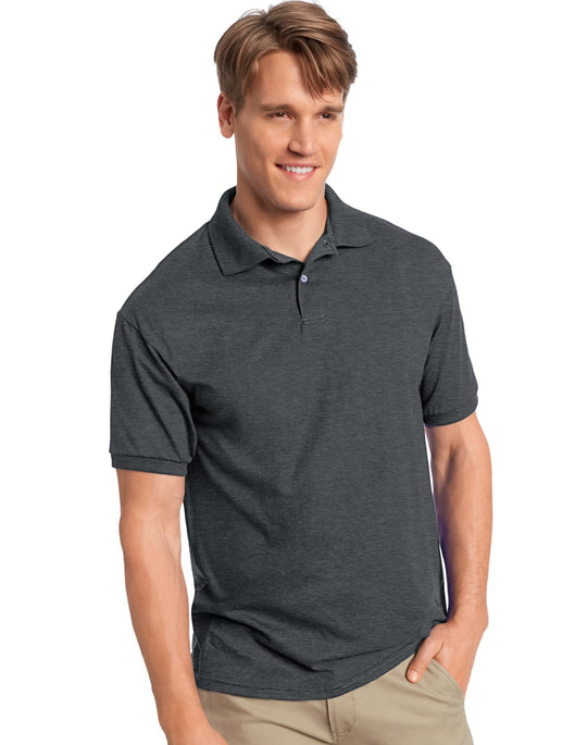 Hanes Cotton-Blend Jersey Men's Polo