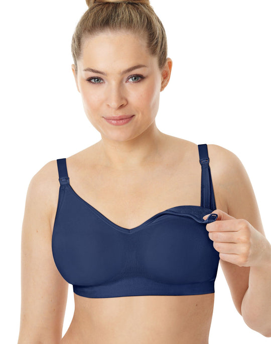 Playtex Secrets Seamless Wirefree Nursing Bra with X-Temp Cooling
