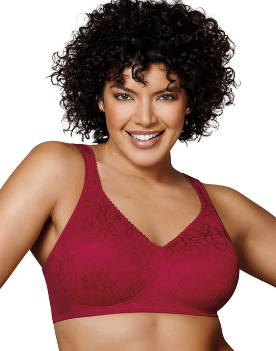 Set 2 Playtex 18 Hour 4745 Ultimate Lift Support Wirefree Bra 36C Mauve  Glow NEW – ASA College: Florida