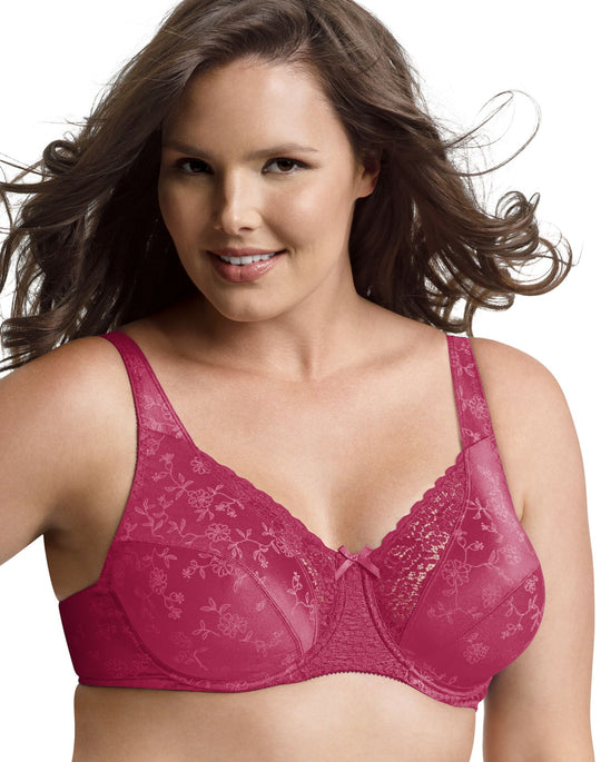 Playtex Secrets Floral Underwire Bra