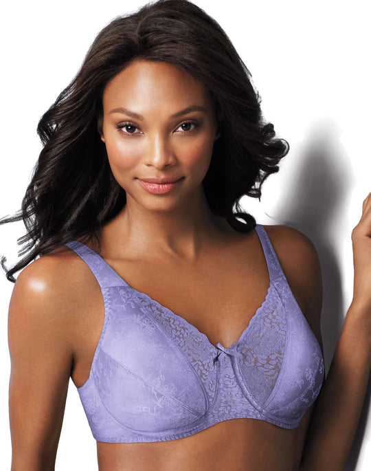 Playtex Secrets Signature Florals Underwire Bra With Gel Straps 48DDD