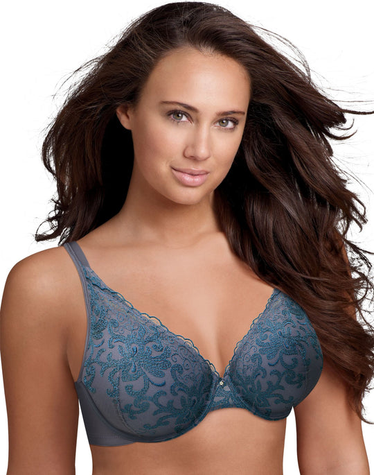 Playtex Secrets Side Smoothing Embroidered Undewire Bra