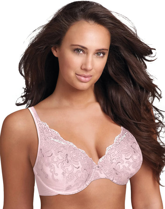 Playtex Secrets Side Smoothing Embroidered Undewire Bra