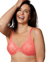 Playtex Secrets Side Smoothing Embroidered Undewire Bra
