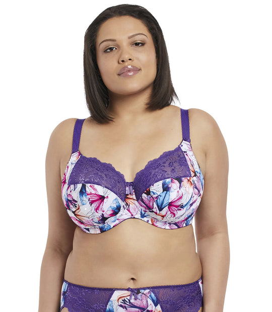 Elomi Womens Morgan Underwire Full Cup Stretch Lace Banded Bra