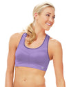 Champion Double Dry Women's Seamless Racer-Back Medium Control Sports Bra