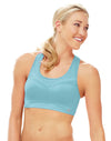 Champion Double Dry Women's Seamless Racer-Back Medium Control Sports Bra