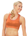 Champion Double Dry Women's Seamless Racer-Back Medium Control Sports Bra