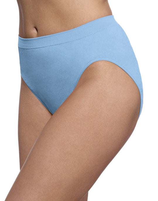 Bali Comfort Revolution Microfiber Solid Hi-Cut Brief