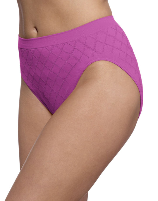 Bali Comfort Revolution Microfiber Solid Hi-Cut Brief