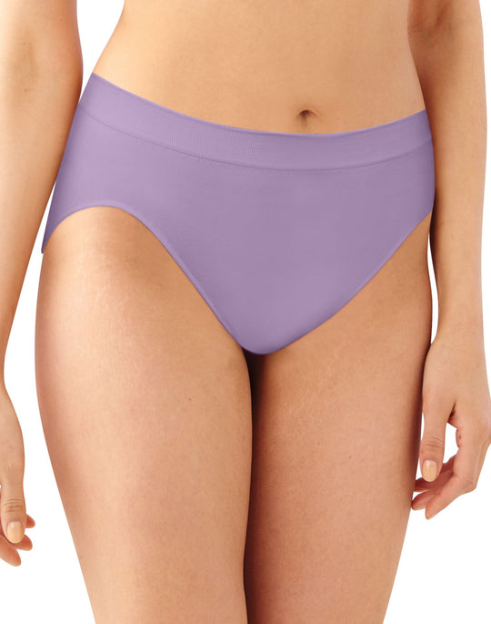 Bali Comfort Revolution Microfiber Solid Hi-Cut Brief