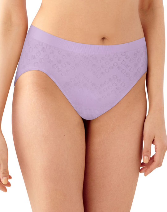 Bali Comfort Revolution Microfiber Solid Hi-Cut Brief