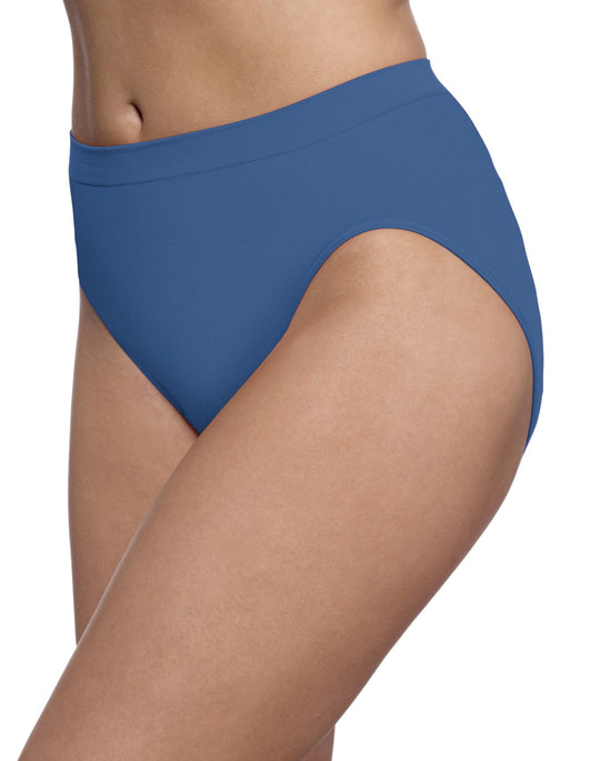 Bali Comfort Revolution Microfiber Solid Hi-Cut Brief