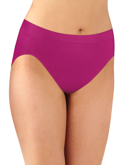 Bali Comfort Revolution Microfiber Solid Hi-Cut Brief