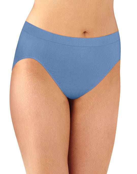 Bali Comfort Revolution Microfiber Solid Hi-Cut Brief