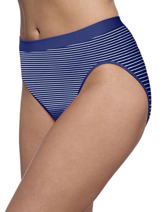 Bali Comfort Revolution Microfiber Solid Hi-Cut Brief