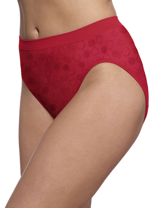 Bali Comfort Revolution Microfiber Solid Hi-Cut Brief