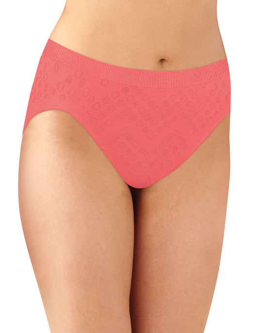 Bali Comfort Revolution Microfiber Solid Hi-Cut Brief