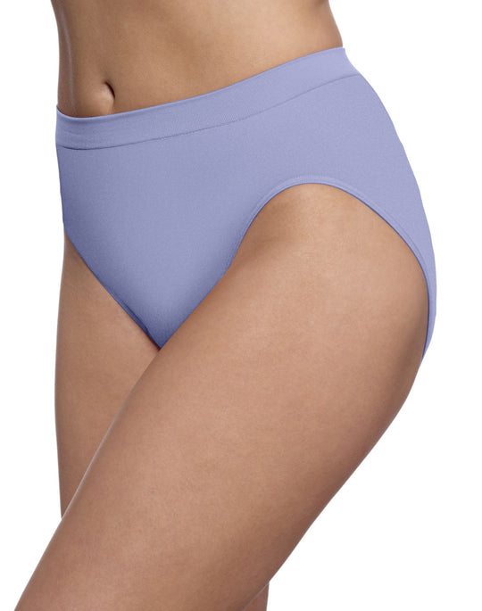 Bali Comfort Revolution Microfiber Solid Hi-Cut Brief