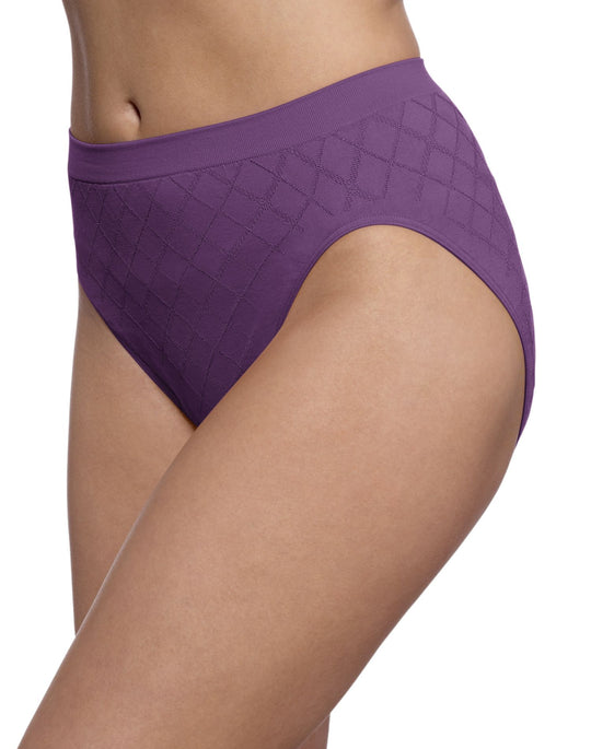 Bali Comfort Revolution Microfiber Solid Hi-Cut Brief