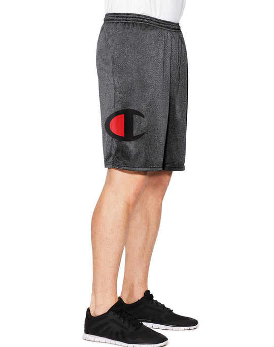 Champion Men's Long Mesh Shorts with Pockets