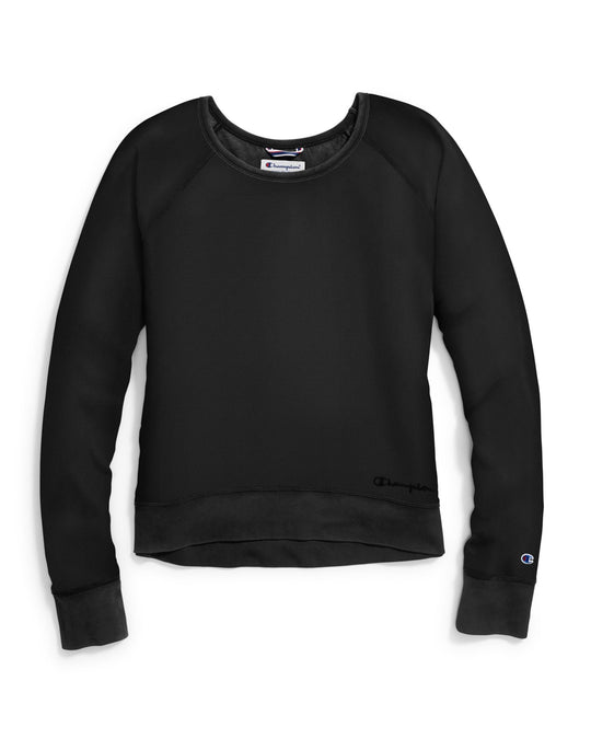 Champion Womens Heritage Vintage Dye Fleece Crew