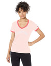 Champion Womens Heritage V-Neck Ringer Tee
