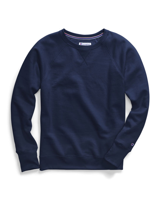 Champion Womens Powerblend Fleece Boyfriend Crew