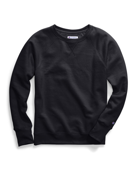 Champion Womens Powerblend Fleece Boyfriend Crew