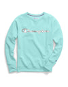 Champion Womens Powerblend Fleece Boyfriend Crew