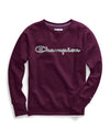 Champion Womens Powerblend Fleece Boyfriend Crew