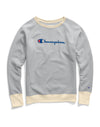 Champion Womens Powerblend Fleece Boyfriend Crew