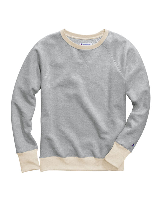 Champion Womens Powerblend Fleece Boyfriend Crew